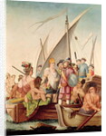 The Arrival of Hernando Cortes in Mexico by Spanish School