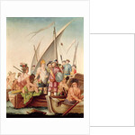The Arrival of Hernando Cortes in Mexico by Spanish School