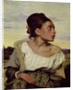 Young Orphan in the Cemetery, 1824 by Ferdinand Victor Eugene Delacroix