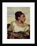 Young Orphan in the Cemetery, 1824 by Ferdinand Victor Eugene Delacroix
