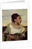 Young Orphan in the Cemetery, 1824 by Ferdinand Victor Eugene Delacroix