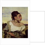 Young Orphan in the Cemetery, 1824 by Ferdinand Victor Eugene Delacroix