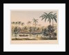 Village of Matavae, Tahiti, 19th century by French School