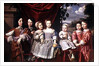 The Habert de Montmort Children, 1649 by Philippe de Champaigne
