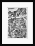 Mountain Landscape, after Huang Gongwang 1671 by Shitao Daoji