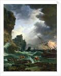 The Storm, 1777 by Claude Joseph Vernet