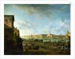 The Admiralty and the Winter Palace viewed from the Military College, 1794 by Fedor Yakovlevich Alekseev