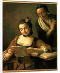 The Reading by Pietro Antonio Rotari