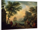 Seaport, 1763 by Claude Joseph Vernet
