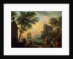 Seaport, 1763 by Claude Joseph Vernet