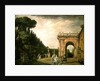 The Gardens of the Villa Ludovisi, Rome, 1749 by Claude Joseph Vernet