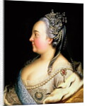 Portrait of Elizabeth Petrovna Empress of Russia, c.1768 by Heinrich Buchholz