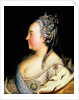 Portrait of Elizabeth Petrovna Empress of Russia, c.1768 by Heinrich Buchholz