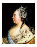 Portrait of Elizabeth Petrovna Empress of Russia, c.1768 by Heinrich Buchholz