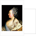 Portrait of Elizabeth Petrovna Empress of Russia, c.1768 by Heinrich Buchholz