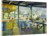 A Cafe in Gursuph, 1914 by Konstantin Alekseevich Korovin