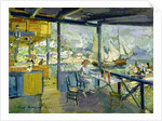 A Cafe in Gursuph, 1914 by Konstantin Alekseevich Korovin