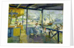 A Cafe in Gursuph, 1914 by Konstantin Alekseevich Korovin