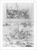 Two sketches for The Raft of the Medusa, c.1819 by Theodore Gericault