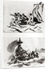 Two sketches for The Raft of the Medusa, c.1819 by Theodore Gericault