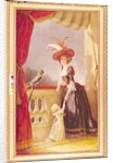 Portrait of Louise-Elisabeth de France Duchess of Parma and her son Ferdinand, 1786 by Adelaide Labille-Guiard