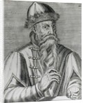 Portrait of Johannes Gutenberg by Albrecht Mentz