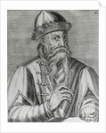 Portrait of Johannes Gutenberg by Albrecht Mentz