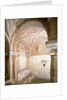View of the Carolingian frescoes in the inner crypt, c.858 by French School