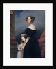 Portrait of Anne-Louise Alix de Montmorency, with her daughter, c.1840 by Claude-Marie Dubufe