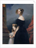 Portrait of Anne-Louise Alix de Montmorency, with her daughter, c.1840 by Claude-Marie Dubufe