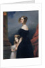 Portrait of Anne-Louise Alix de Montmorency, with her daughter, c.1840 by Claude-Marie Dubufe