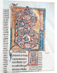 Ms 19 fd2 Historiated initial 'B' depicting King David by French School