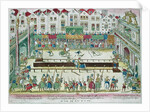 Tournament during which Henri II was injured by the Count of Montgomery and died ten days later, 30th June 1559 by Franz Hogenberg