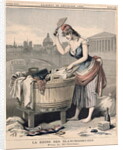 Marianne, the Queen of the Washerwomen by French School