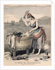 Marianne, the Queen of the Washerwomen by French School