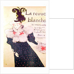 Poster advertising 'La Revue Blanche', 1895 by Henri de Toulouse-Lautrec