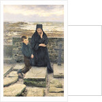 The Widow of the Ile de Sein, 1880 by Emile Renouf