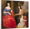 Francoise Louise Duchess of La Valliere with her Children as Angels, 17th century by Peter Lely