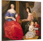 Francoise Louise Duchess of La Valliere with her Children as Angels, 17th century by Peter Lely