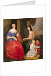 Francoise Louise Duchess of La Valliere with her Children as Angels, 17th century by Peter Lely