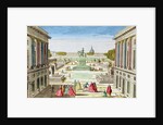 Perspective View of Place Louis XV from Porte Saint-Honore by French School