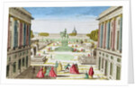 Perspective View of Place Louis XV from Porte Saint-Honore by French School