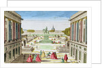Perspective View of Place Louis XV from Porte Saint-Honore by French School