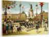 March-Past in the Place de la Republique, 14th July 1880 by French School