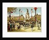 March-Past in the Place de la Republique, 14th July 1880 by French School