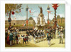 March-Past in the Place de la Republique, 14th July 1880 by French School