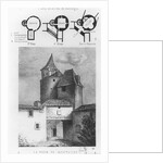 Plan of the Tour de Montaigne, at Saint-Michel-de-Montaigne by French School