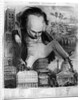 Caricature of Victor Hugo from 'Le Pantheon Charivarique', 19th century by Benjamin Roubaud