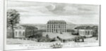 View of the Courtyard Facade of the Bellevue Castle, c.1750 by Jacques Rigaud