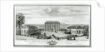 View of the Courtyard Facade of the Bellevue Castle, c.1750 by Jacques Rigaud
